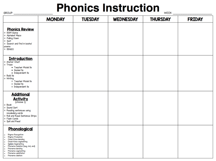 Letrs phonics and word reading survey