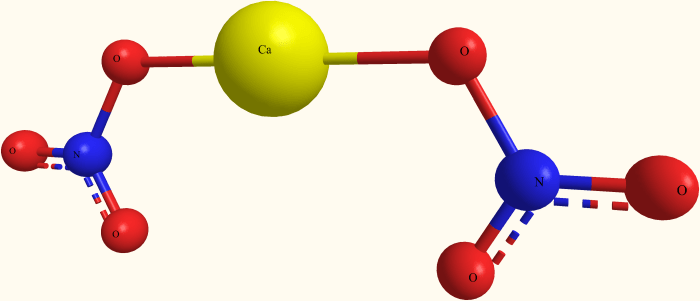 Formula for calcium nitrate trihydrate