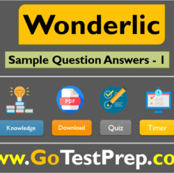 Wonderlic test questions and answers pdf